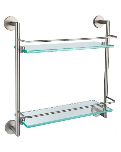 Стеклянная полка Allen Brau Priority 6.31015-BN Никель брашированный