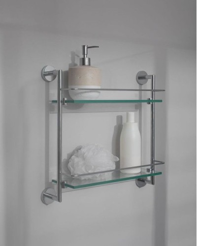 Стеклянная полка Allen Brau Priority 6.31015-00 Хром