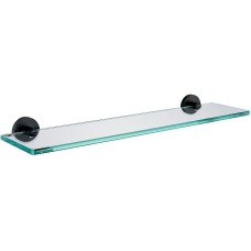 Стеклянная полка Allen Brau Priority 6.31013-31 Черная матовая