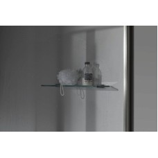 Стеклянная полка Allen Brau Infinity 6.21012-31 Черная матовая