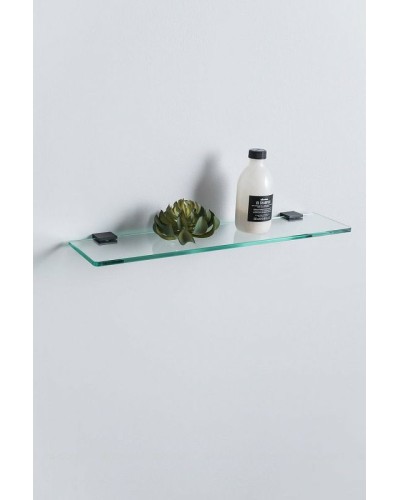 Стеклянная полка Allen Brau Infinity 6.21012-31 Черная матовая