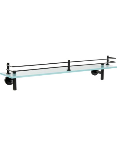 Стеклянная полка Migliore Fortis 31767 Черный матовый