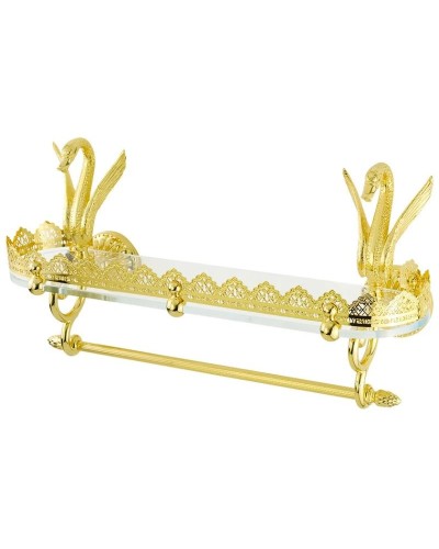 Полка стеклянная 50 см Migliore Luxor 26139