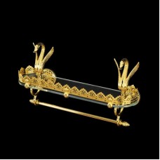 Полка стеклянная 50 см Migliore Luxor 26139