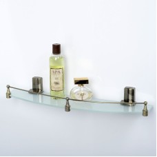 Стеклянная полка WasserKRAFT Exter K-5244 Светлая бронза