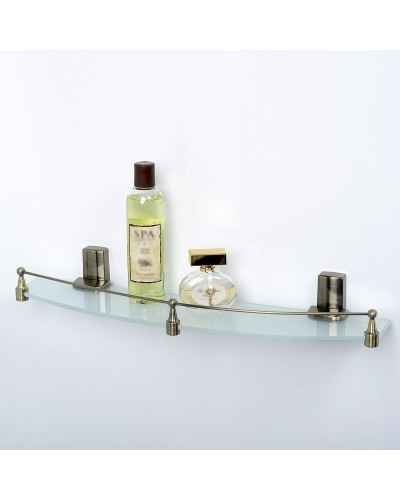 Стеклянная полка WasserKRAFT Exter K-5244 Светлая бронза