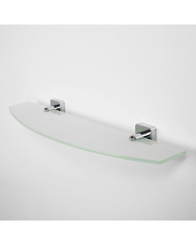 Стеклянная полка WasserKRAFT Lippe K-6524 Хром