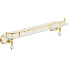 Полка стеклянная 60 см Migliore Olivia ML.OLV-60.620.BO.DO