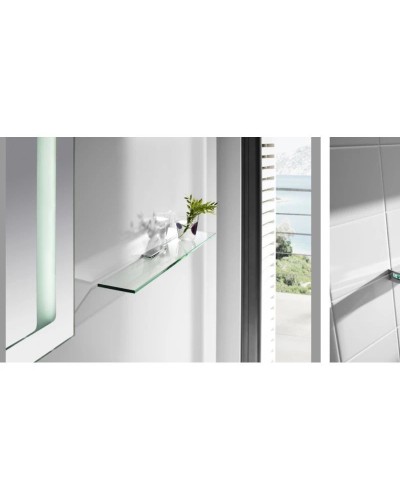 Полка стеклянная 60 см Roca Nuova 816524001