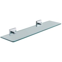 Стеклянная полка Fixsen Metra FX-11103 Хром