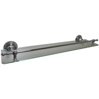 Полка стеклянная 60 см Nicolazzi Le Pietre 1480CR09 1480CR09