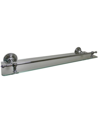 Полка стеклянная 60 см Nicolazzi Le Pietre 1480CR09 1480CR09