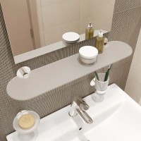 Полка стеклянная 52 см IDDIS Sena SENSSG0I44