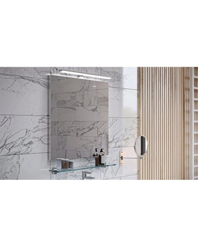 Полка стеклянная 70 см Velvex Klaufs pkKLA.70-46