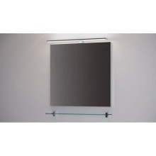 Полка стеклянная 80 см Velvex Klaufs pkKLA.80-46