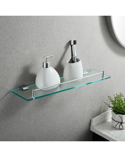 Полка стеклянная 50 см Rose RG1719