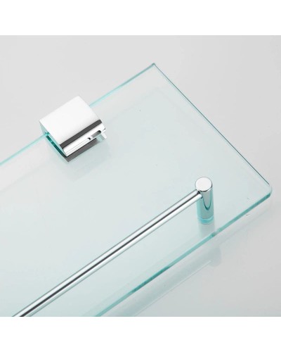 Полка стеклянная 50 см Rose RG1719