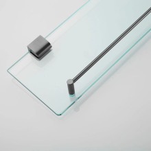 Полка стеклянная 50 см Rose RG1719T