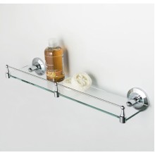 Стеклянная полка WasserKRAFT Rhein K-6244 Хром