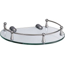 Стеклянная полка WasserKRAFT K-566 Хром