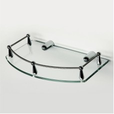 Стеклянная полка WasserKRAFT K-588 Хром
