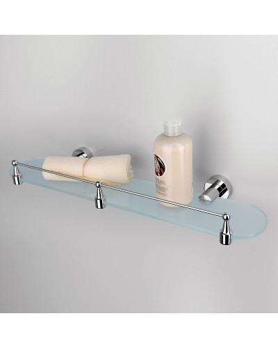 Стеклянная полка WasserKRAFT Donau K-9444 Хром