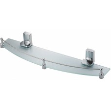 Стеклянная полка WasserKRAFT Leine K-5044 Хром