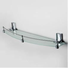 Стеклянная полка WasserKRAFT Leine K-5044 Хром