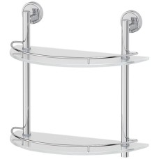 Стеклянная полка FBS Luxia 081 Хром