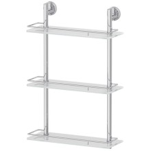 Стеклянная полка FBS Luxia 068 Хром