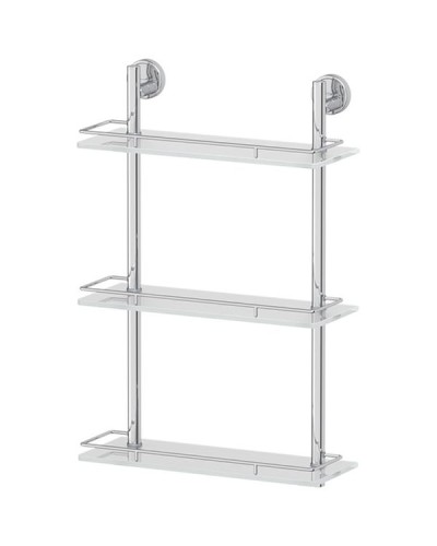 Стеклянная полка FBS Luxia 068 Хром