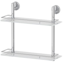 Стеклянная полка FBS Luxia 063 Хром