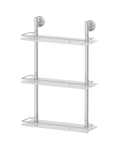 Стеклянная полка FBS Ellea 068 Хром