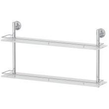 Стеклянная полка FBS Ellea 066 Хром