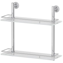 Стеклянная полка FBS Vizovice 063 Хром