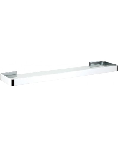 Стеклянная полка для ванной WONZON & WOGHAND, Хром (WW-8327A)