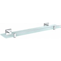 Стеклянная полка для ванной WONZON & WOGHAND, Хром (WW-8927)