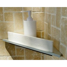 Угловая полка Keuco Edition 400 11557 170100 со скребком Хром