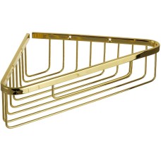Полка корзина Migliore Complementi 22053 угловая Золото