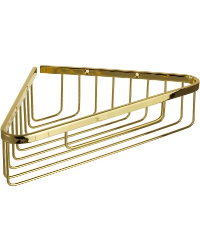Полка корзина Migliore Complementi 22053 угловая Золото