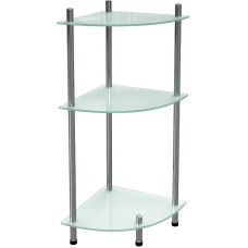 Напольная стеклянная полка WasserKRAFT K-4133 Хром