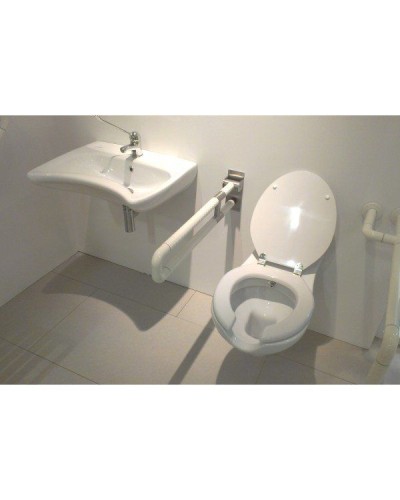 Поручень для раковины Creavit TB302 откидной Белый