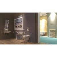 Поручень для раковины Creavit TB302 откидной Белый