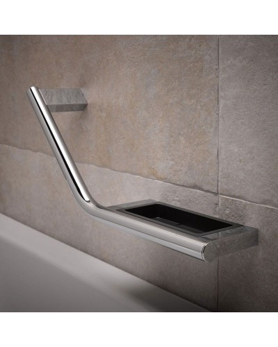 Поручень Keuco Plan 45 L 14909 012037 с мыльницей Хром