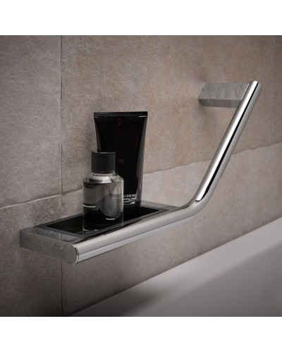 Поручень Keuco Plan 45 R 14909 011037 с мыльницей Хром