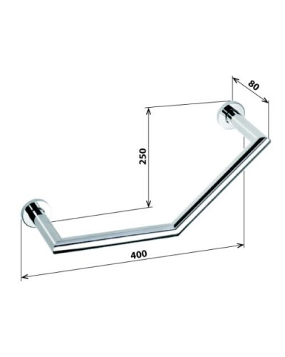 Поручень Bemeta Omega 104307621 Глянец