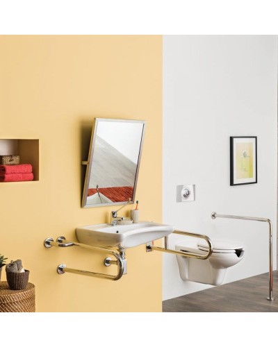 Поручень для унитаза Creavit TB110 Хром