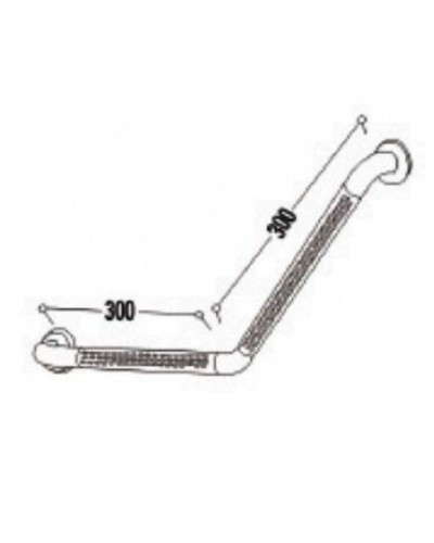 Поручень угловой Creavit TB310 Белый