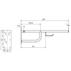 Поручень Bemeta Help 301102781 Нержавеющая сталь глянцевая