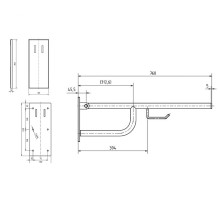 Поручень Bemeta Help 301607773 Белый